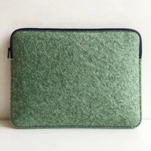 Sage Felt Laptop Sleeve